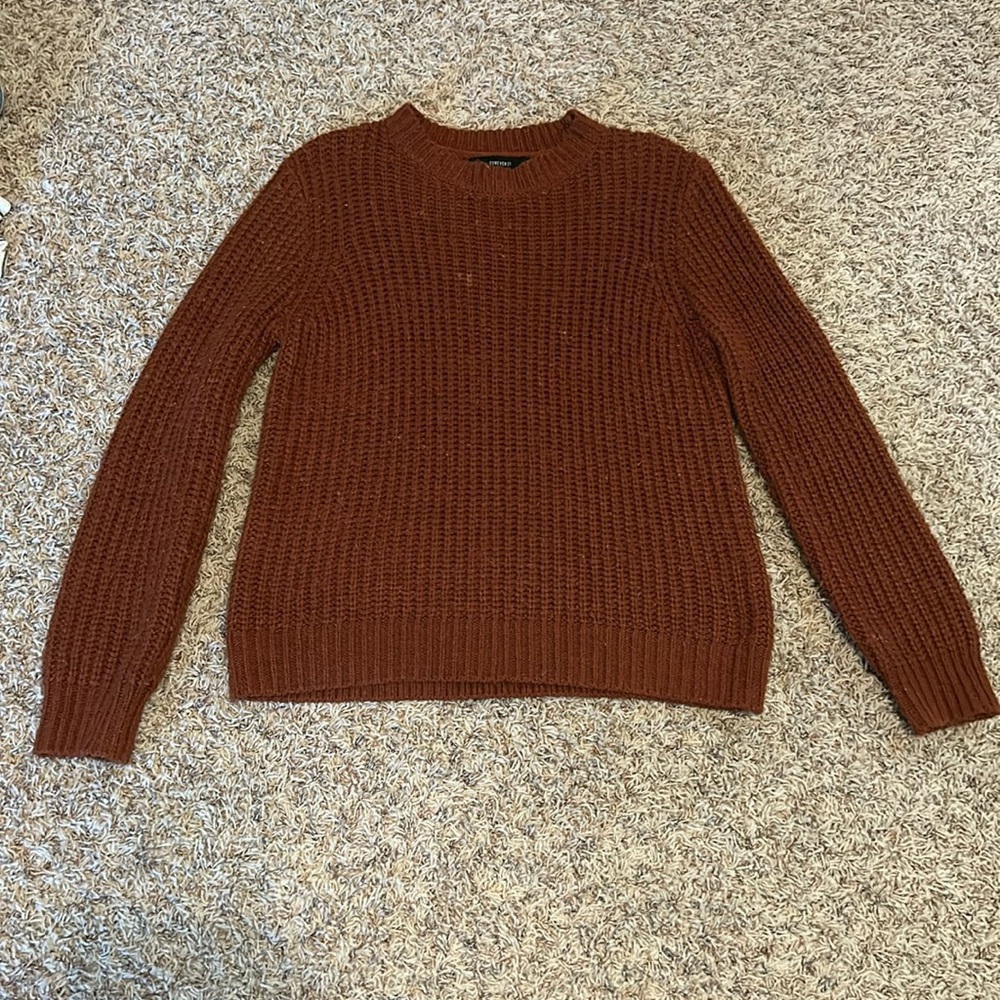 Brown Knit Sweater